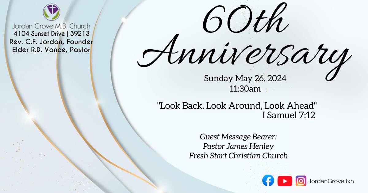 60th Church Anniversary 