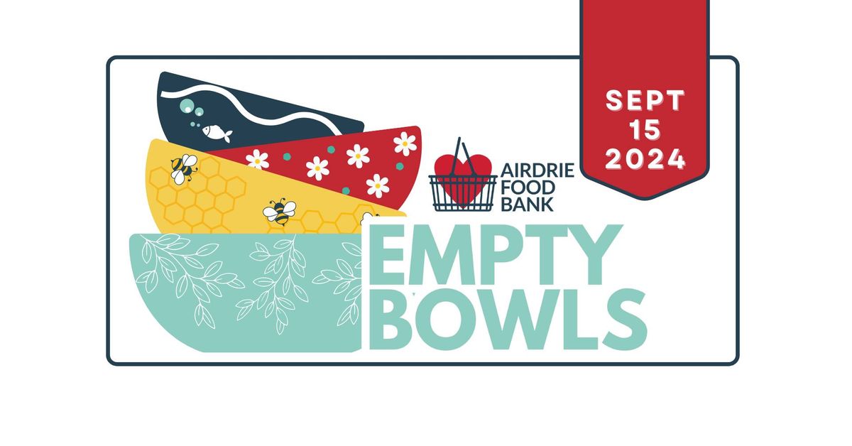 Empty Bowls 2024 at the Airdrie Food Bank