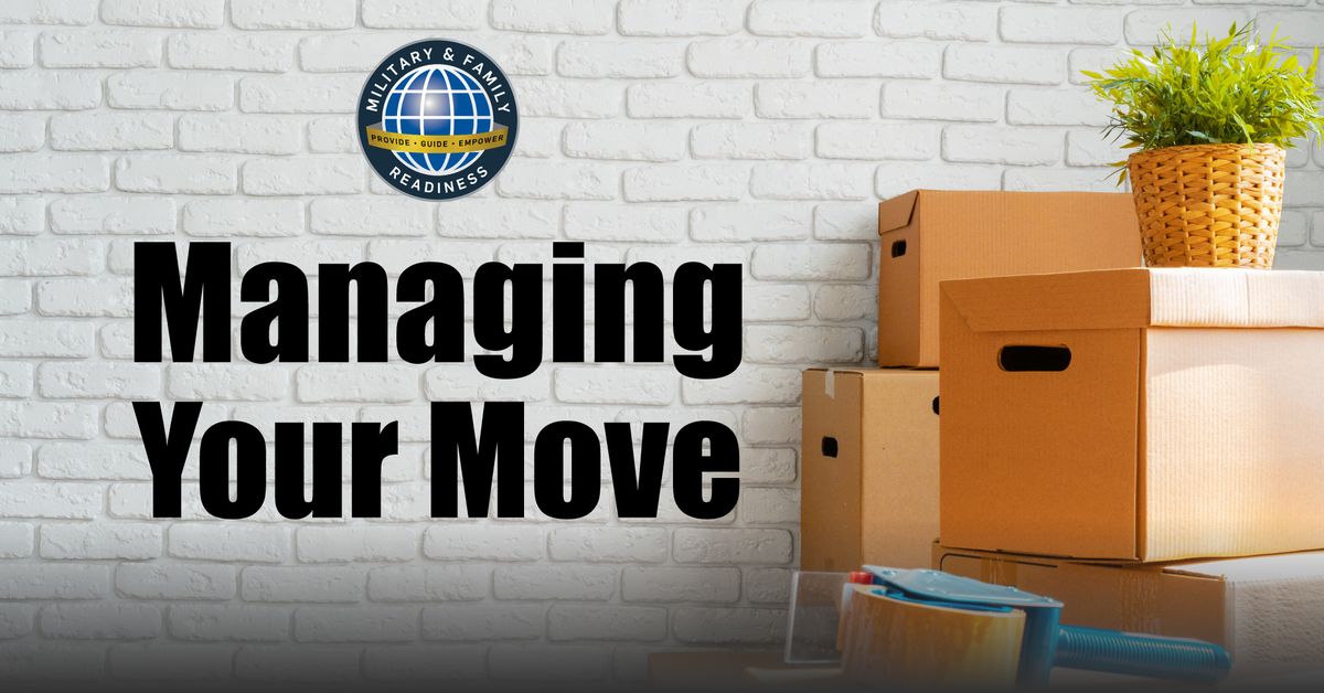 Managing Your Move