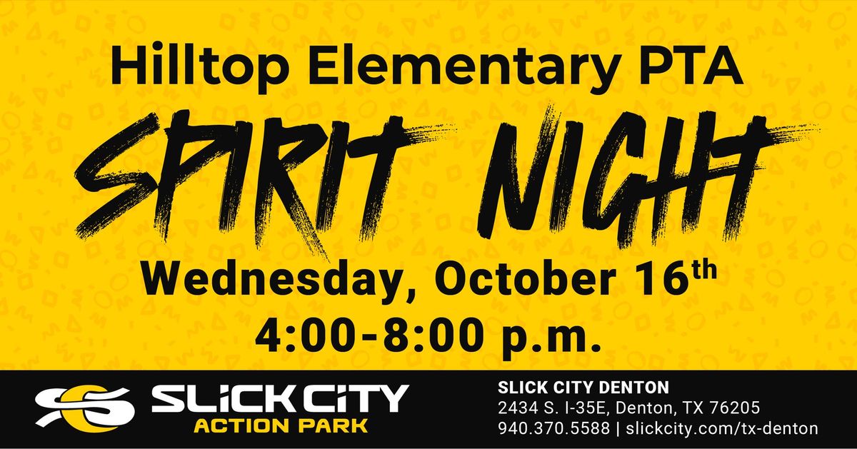 Hilltop Elementary PTA Spirit Night