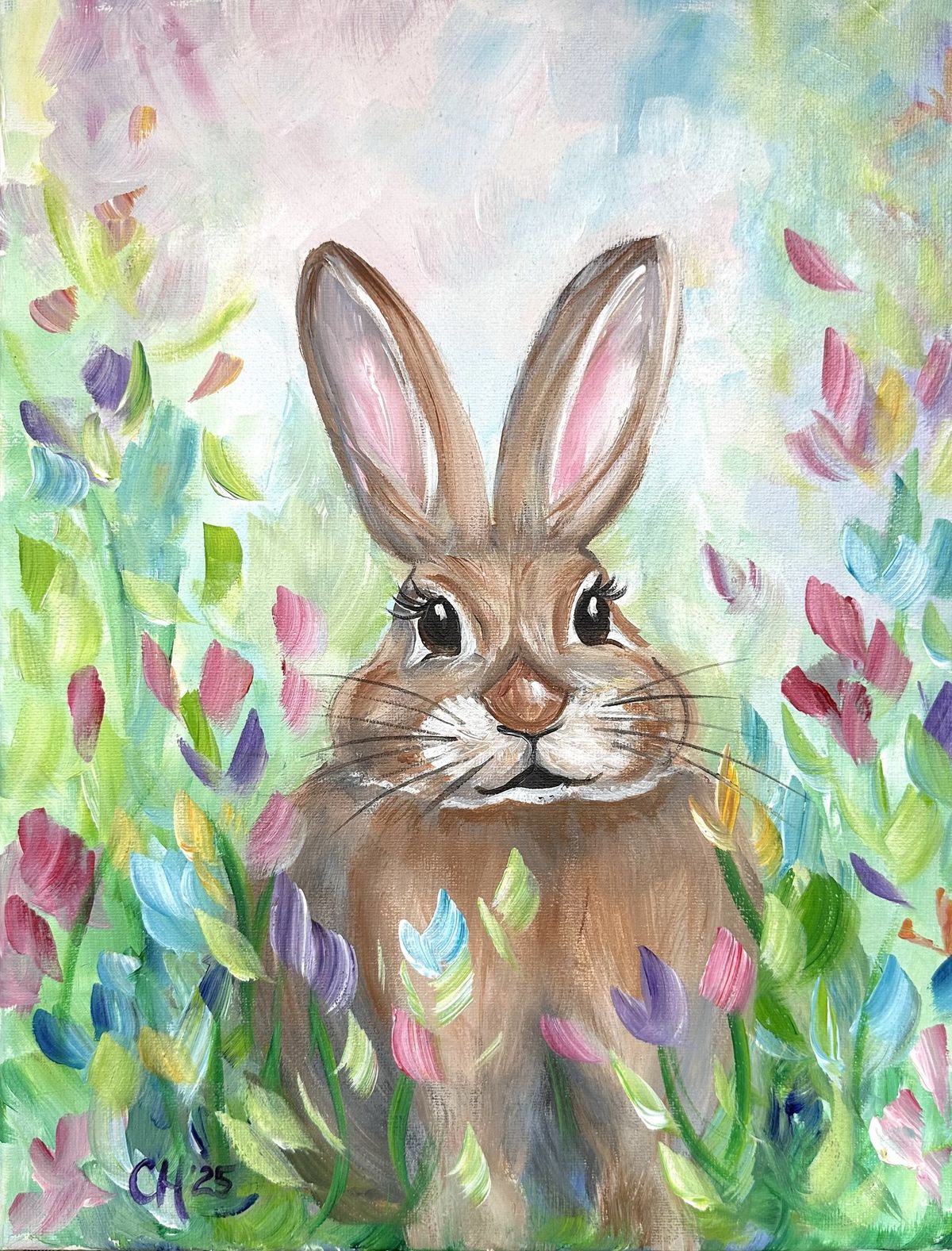 Easter Bunny Paint Night