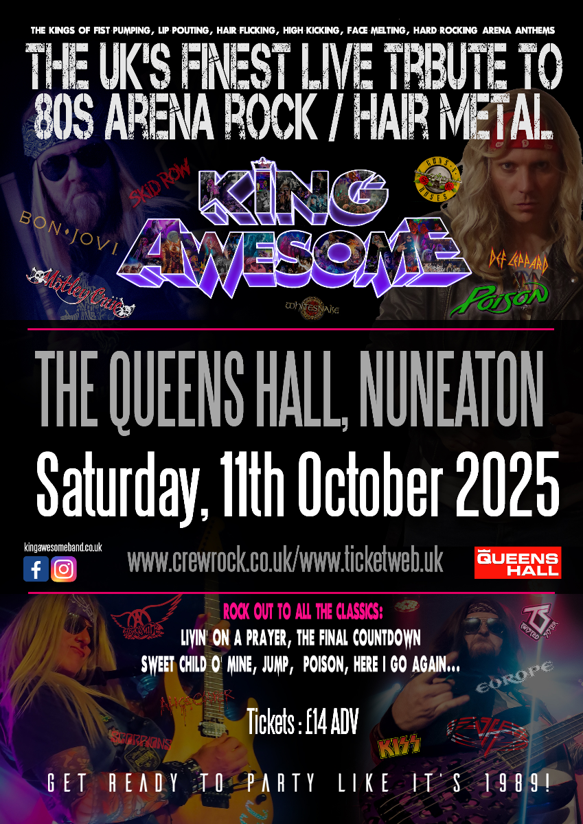 King Awesome - The Ultimate 80's Rock Tribute Band