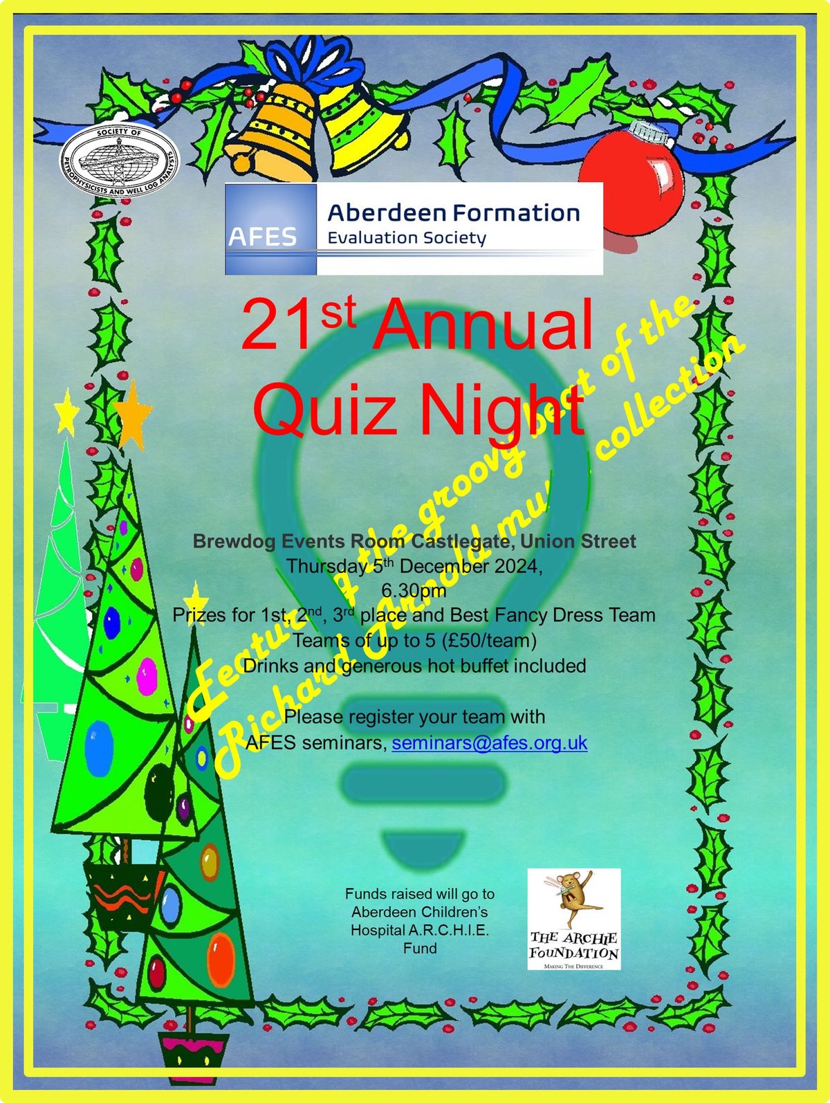 AFES 21st Annual Quiz Night