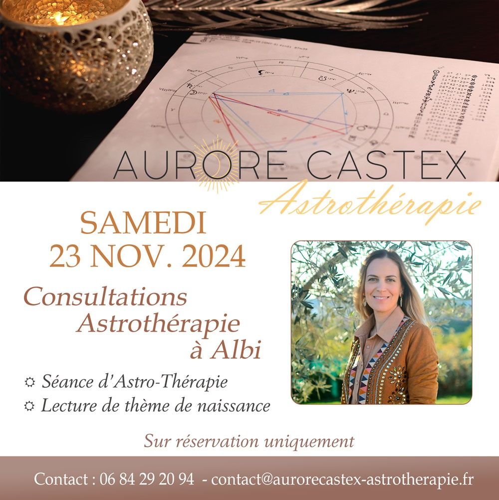 Consultations en Astro-Th\u00e9rapie \u00e0 Albi