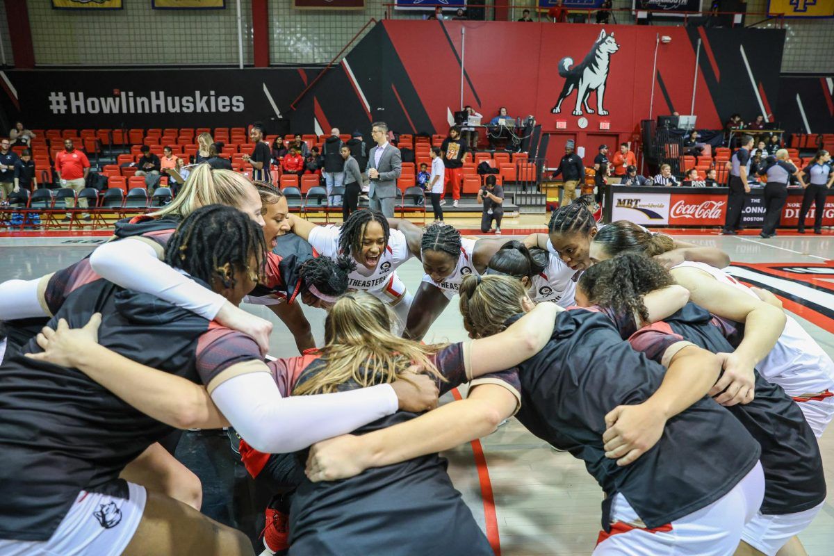 Stonehill Skyhawks at Northeastern Huskies Womens Basketball