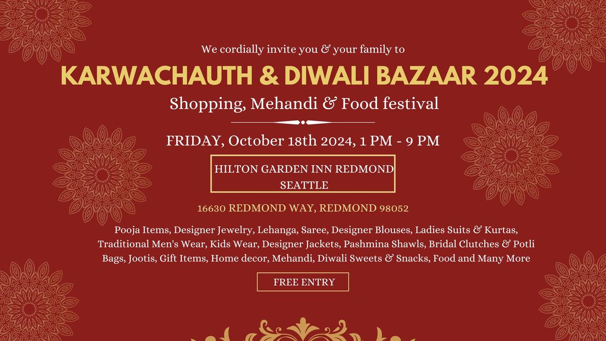 Karwachauth & Diwali Bazaar