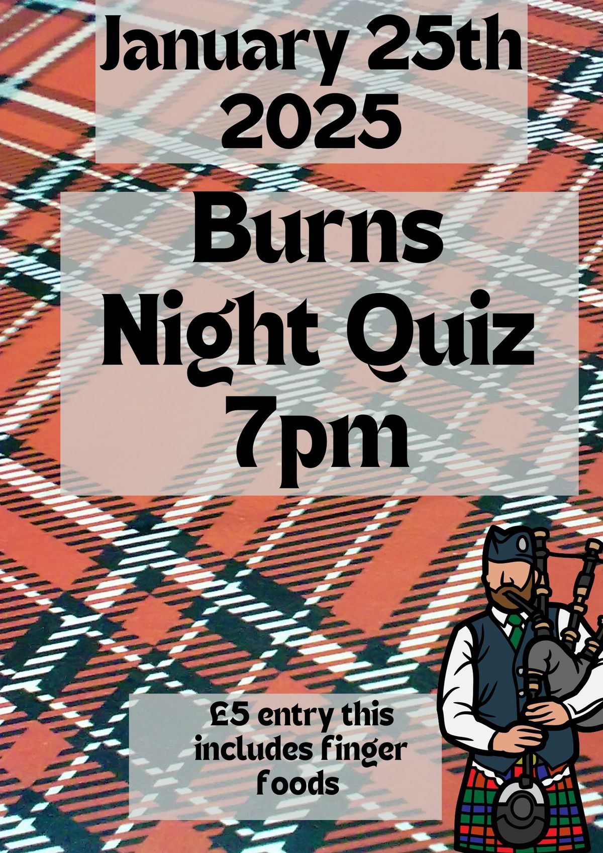 Burns Night Quiz 