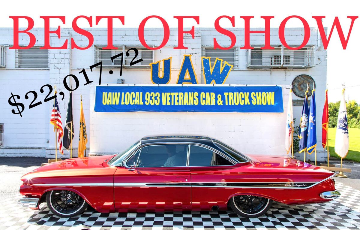 12th Annual UAW Veterans Car & Truck Show benefiting Indy Honor Flight 