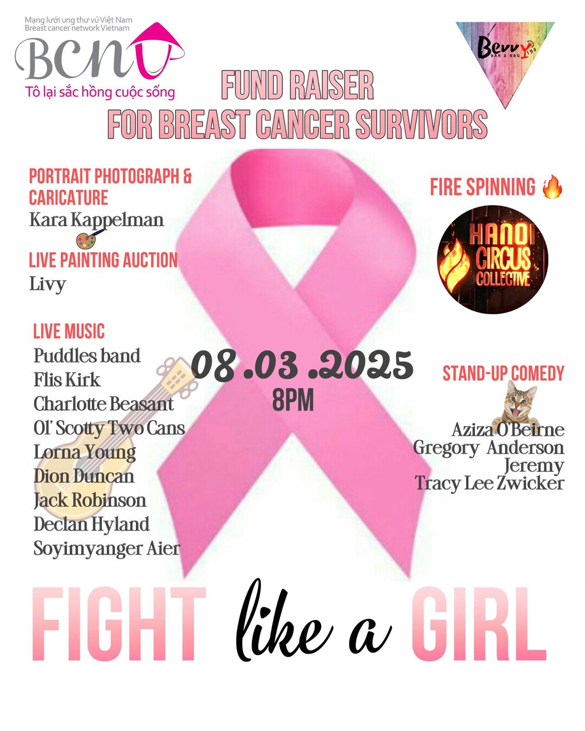 Breast Cancer Network VN Fund Raiser