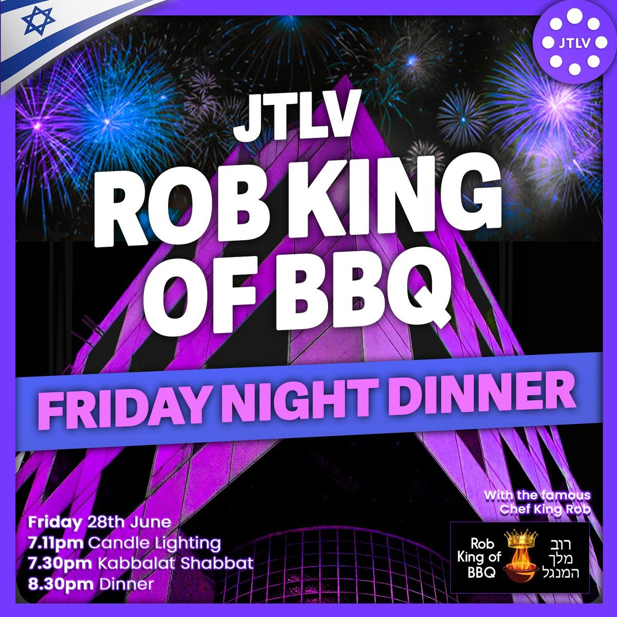 JTLV Rob King of BBQ Friday Night Dinner 