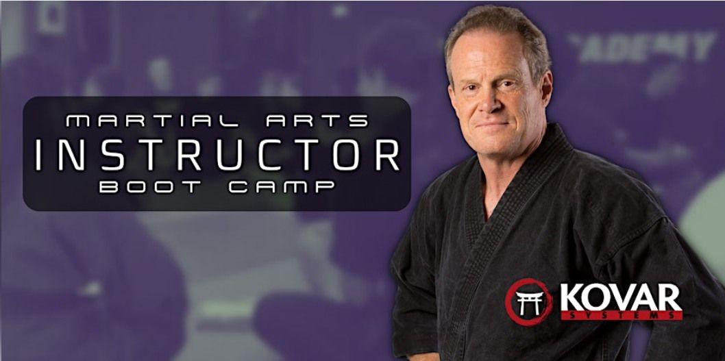 Martial Arts Instructor Bootcamp