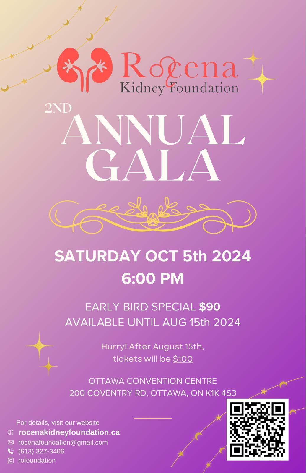 Rocena Kidney Foundation 2nd Annual Gala