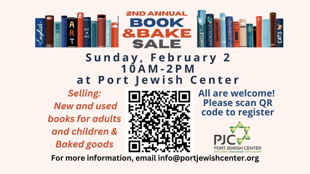 PJC Book & Bake Sale