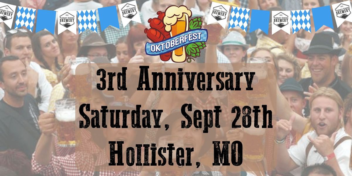 Turkey Creek Brewery 3rd Anniversary Oktoberfest