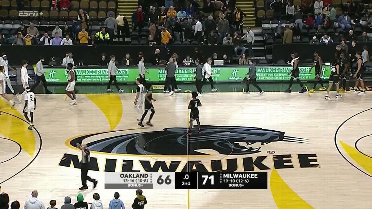 Oakland Golden Grizzlies at Milwaukee Panthers Mens Basketball