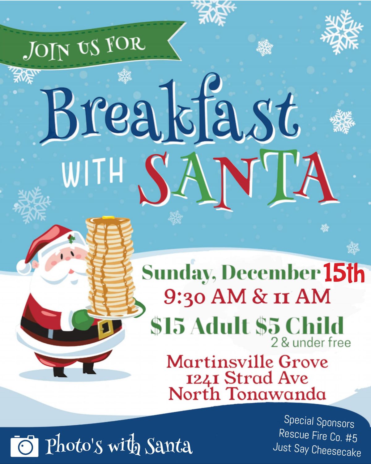 2024 Breakfast with Santa 