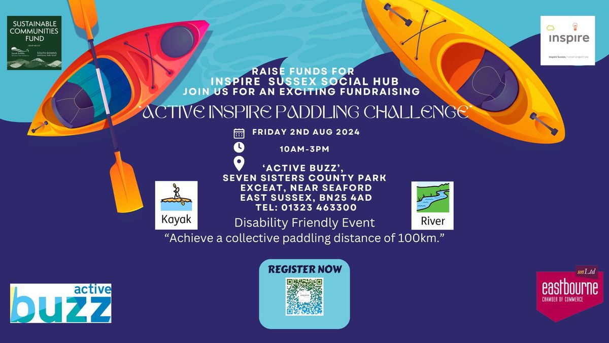 "Active Inspire Paddling Challenge" Fundraising Event