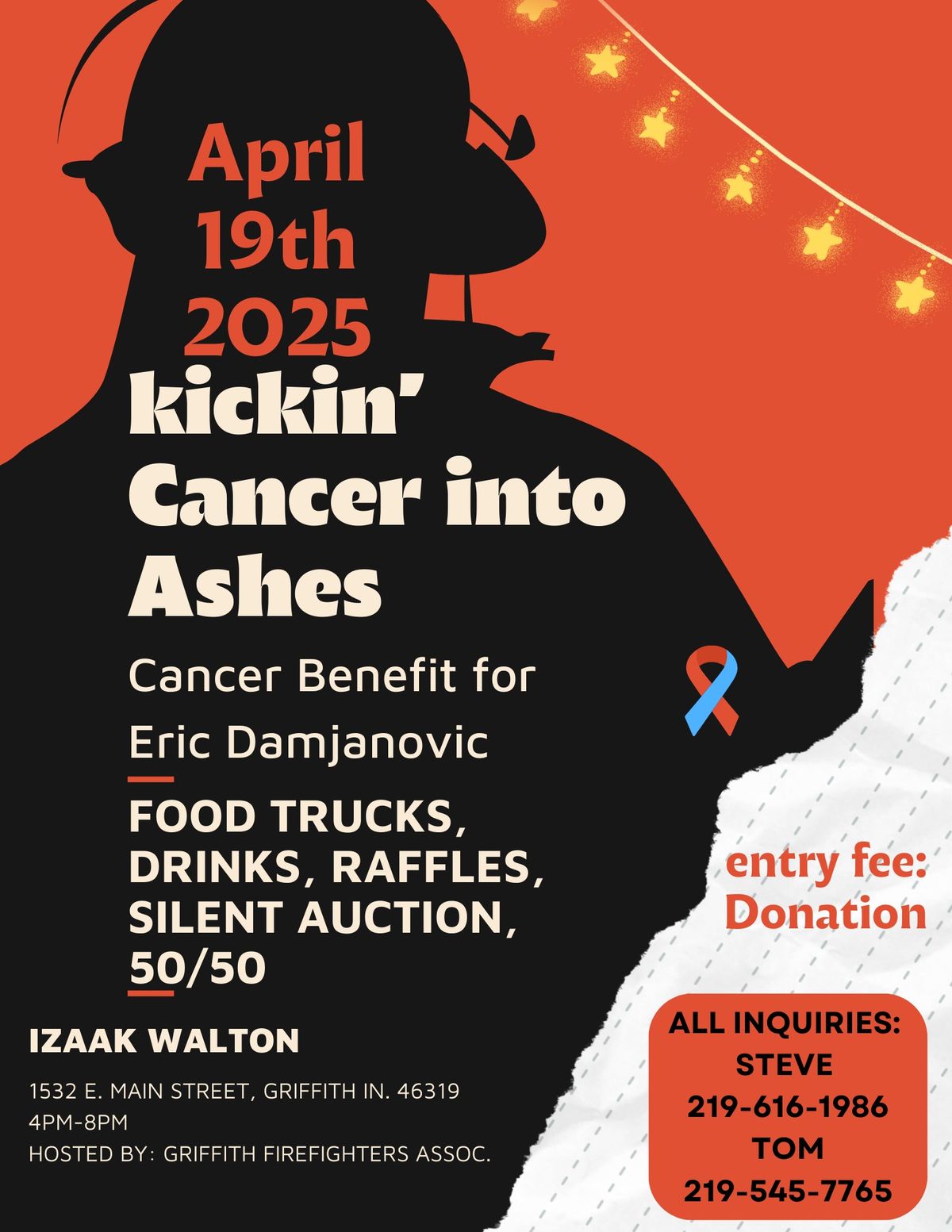 Kick\u2019 Cancer into Ashes for Eric Damjanovic 