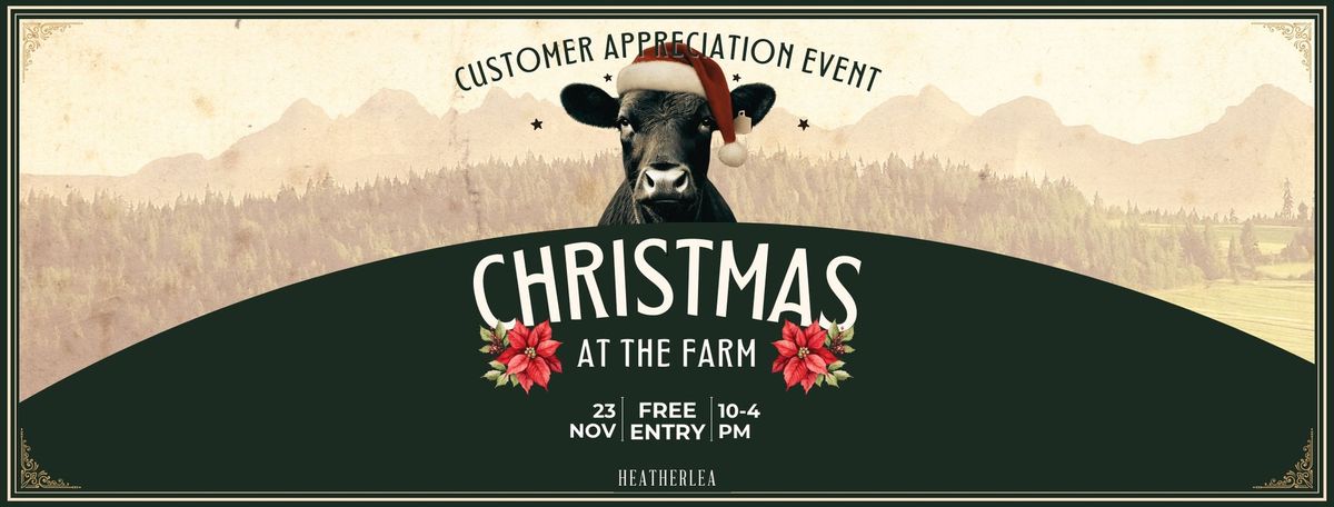 Christmas at the Farm: Customer Appreciation Event