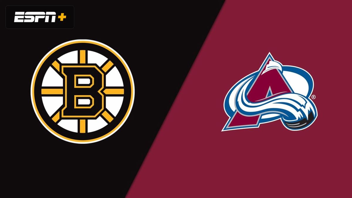 Colorado Avalanche at Boston Bruins