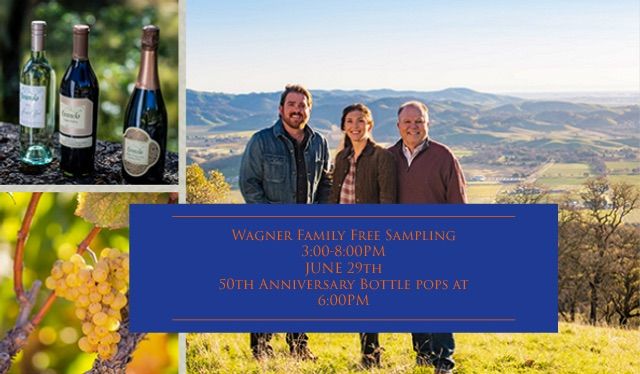 Caymus-Wagner Family Wines 50th Anniversary FREE Sampling