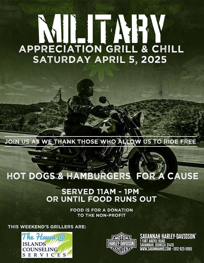 Military Appreciation grill & chill