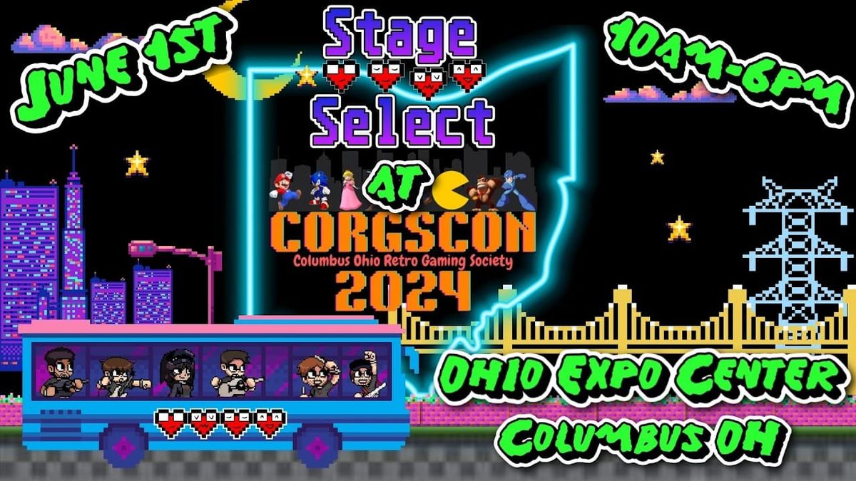 Stage Select at Corgscon 2024