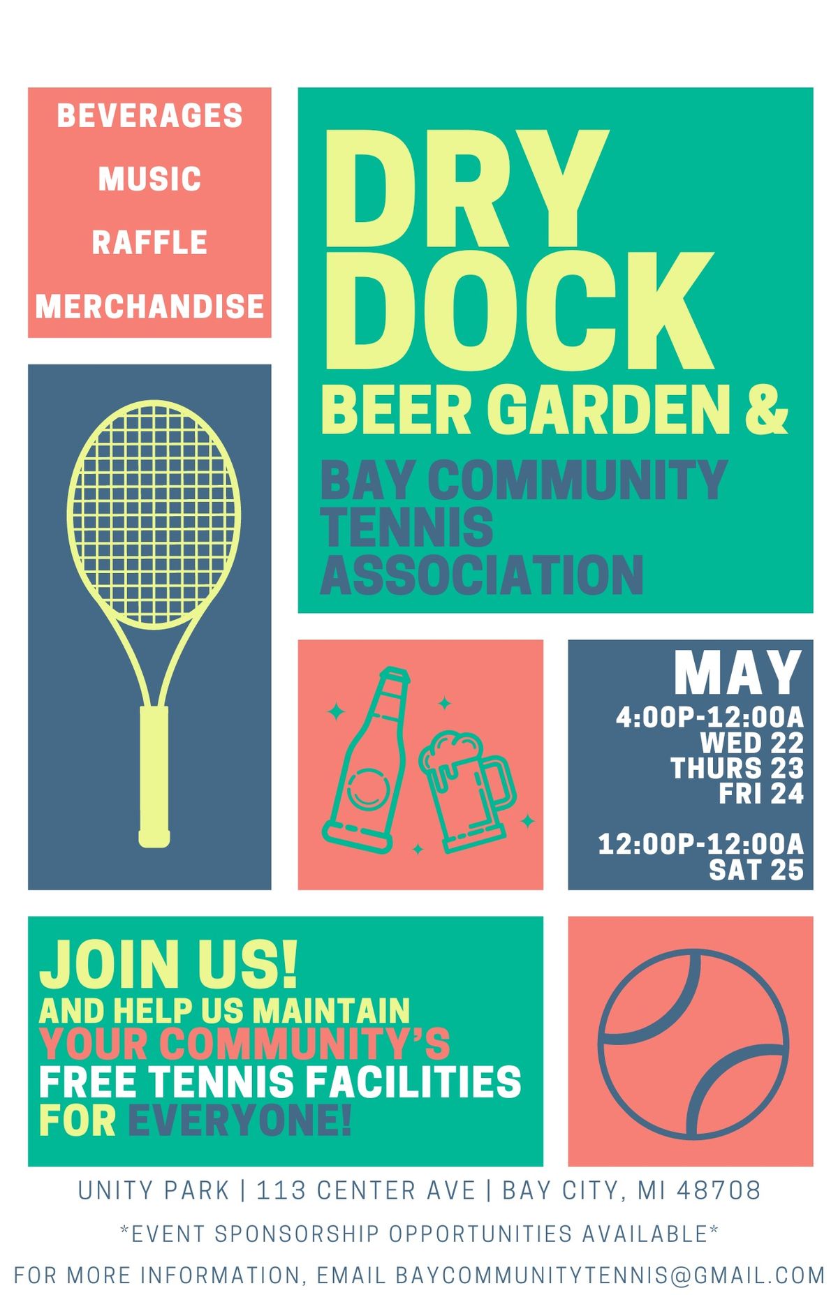 Dry Dock Beer Garden BCTA Fundraiser