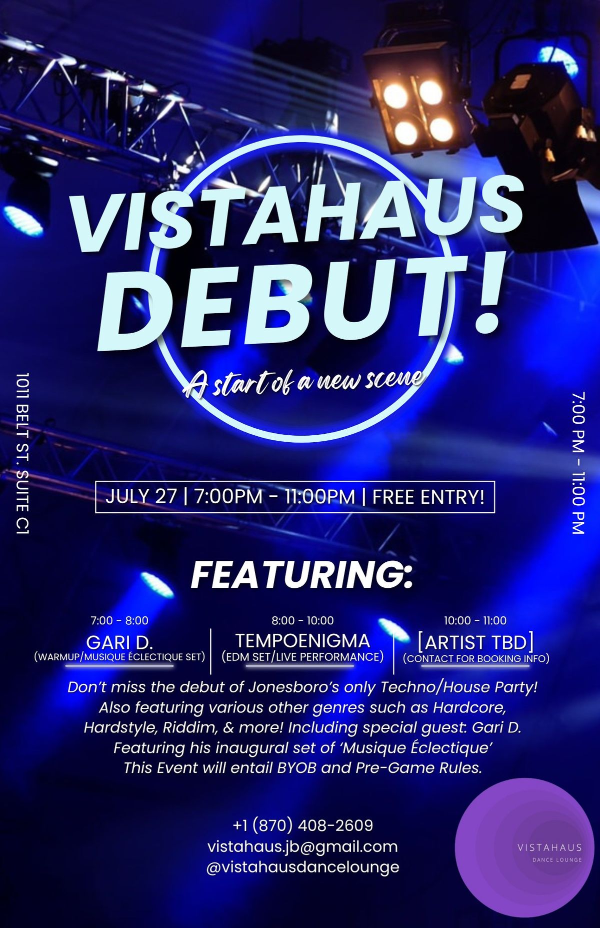 VistaHaus Dance Lounge Premiere