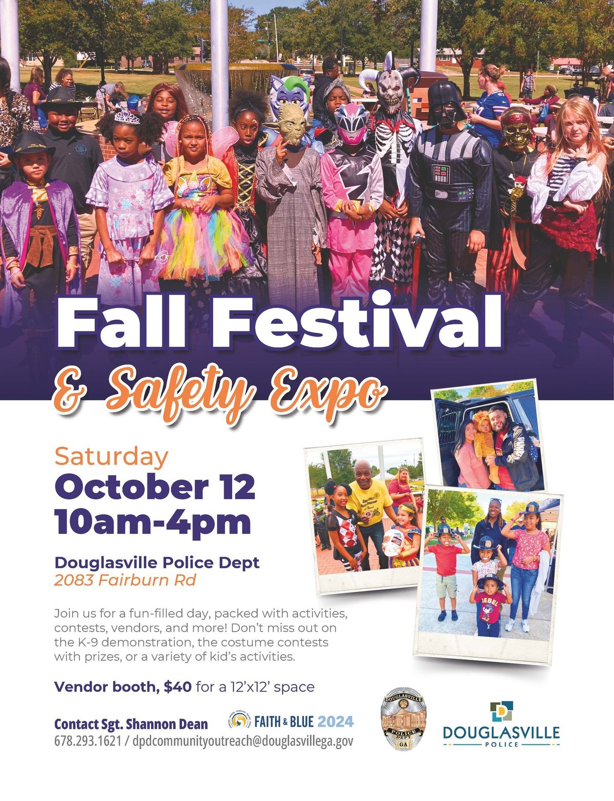 Douglasville Police Department Fall Festival & Safety Expo