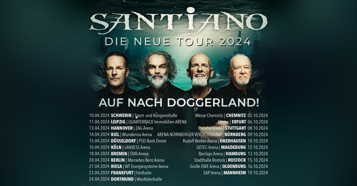 Santiano - Auf nach Doggerland! - Die neue Tour 2024 | Oldenburg