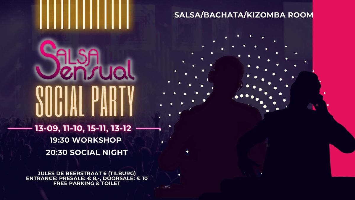 Salsa Sensual Social Party december edition