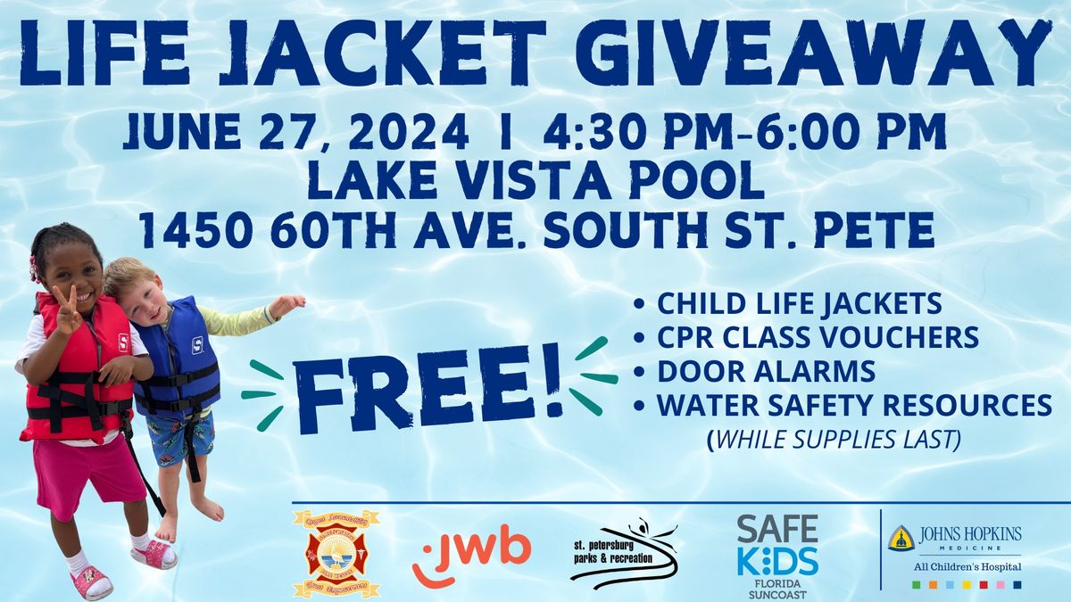 Life Jacket Giveaway 