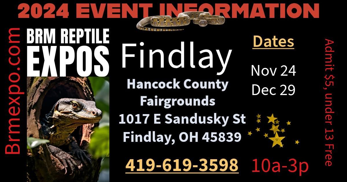 Findlay BRM Reptiles and Exotics Expo