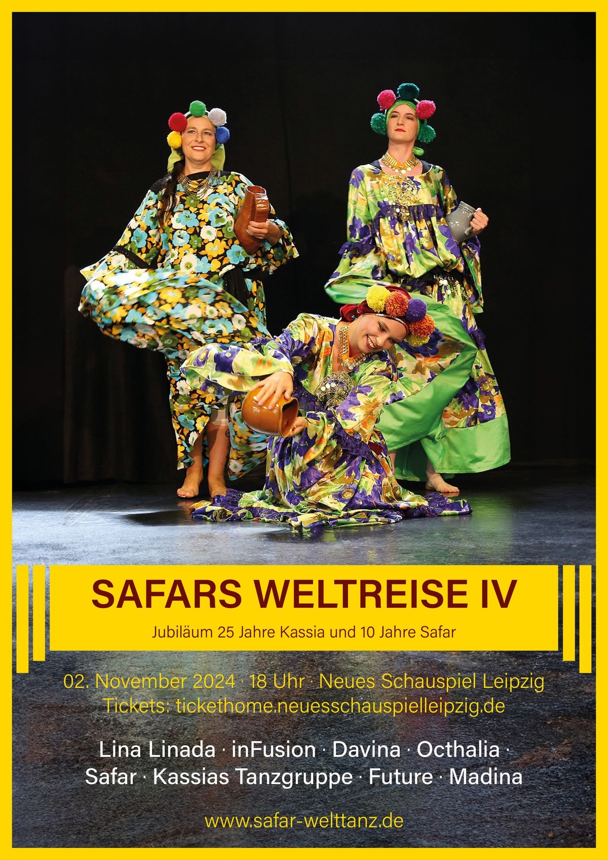 Safars Weltreise IV und Jubil\u00e4umsshow | 25 Jahre Kassia - 10 Jahre Safar