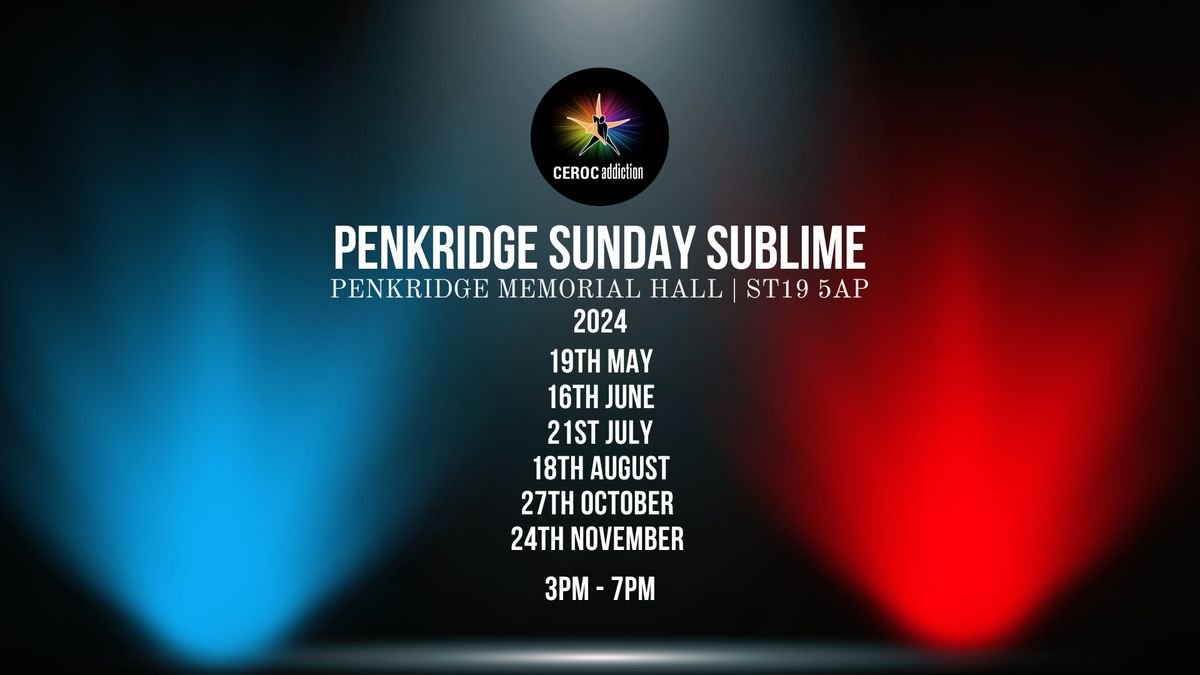 Ceroc Addiction October Penkridge Sunday Sublime