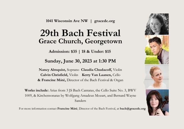 29th Bach Festival - Concert 1 