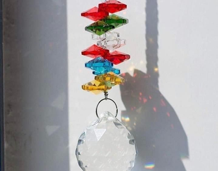 Make & Take Chakra Sun Catcher with Wine