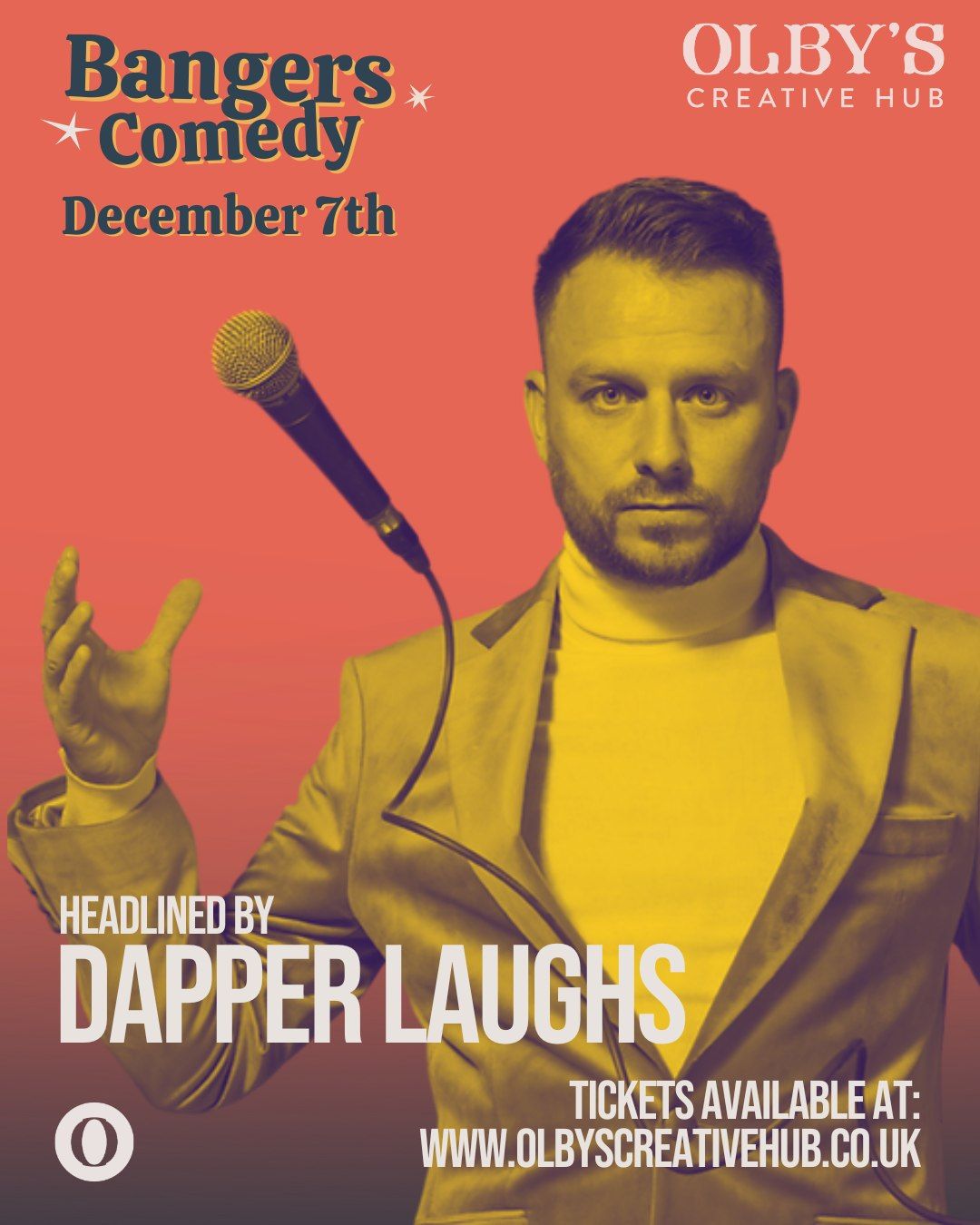 *SOLD OUT* DAPPER LAUGHS at BANGERS COMEDY \ud83c\udfad 