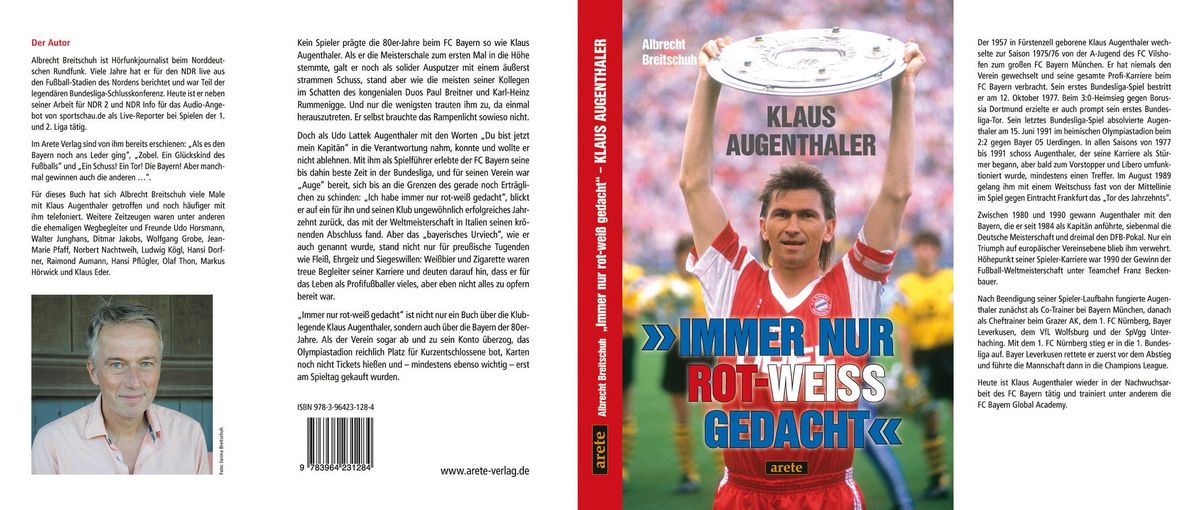 Buchpr\u00e4sentation: Klaus Augenthaler \u2013 \u201eImmer nur Rot-Wei\u00df gedacht\u201c (von und mit Albrecht Breitschuh)