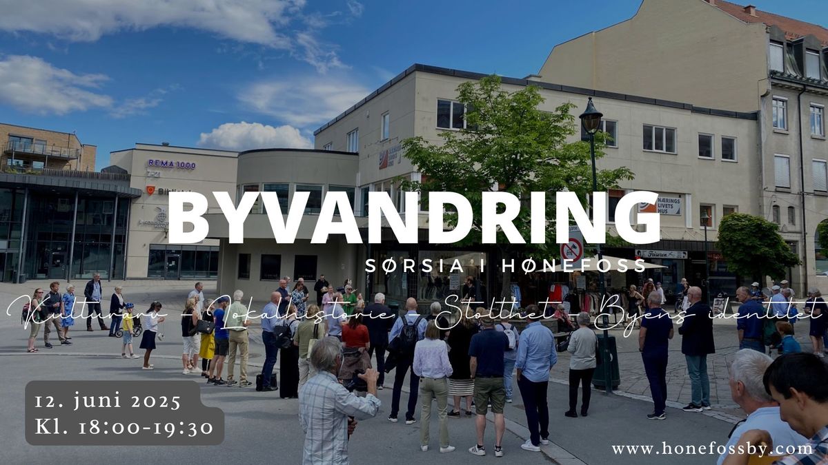 Byvandring i H\u00f8nefoss