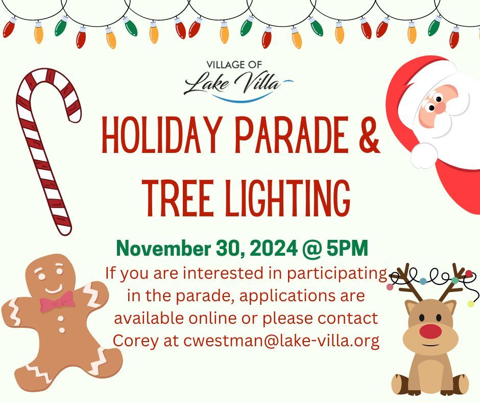 Annual Holiday Parade & Tree Lighting