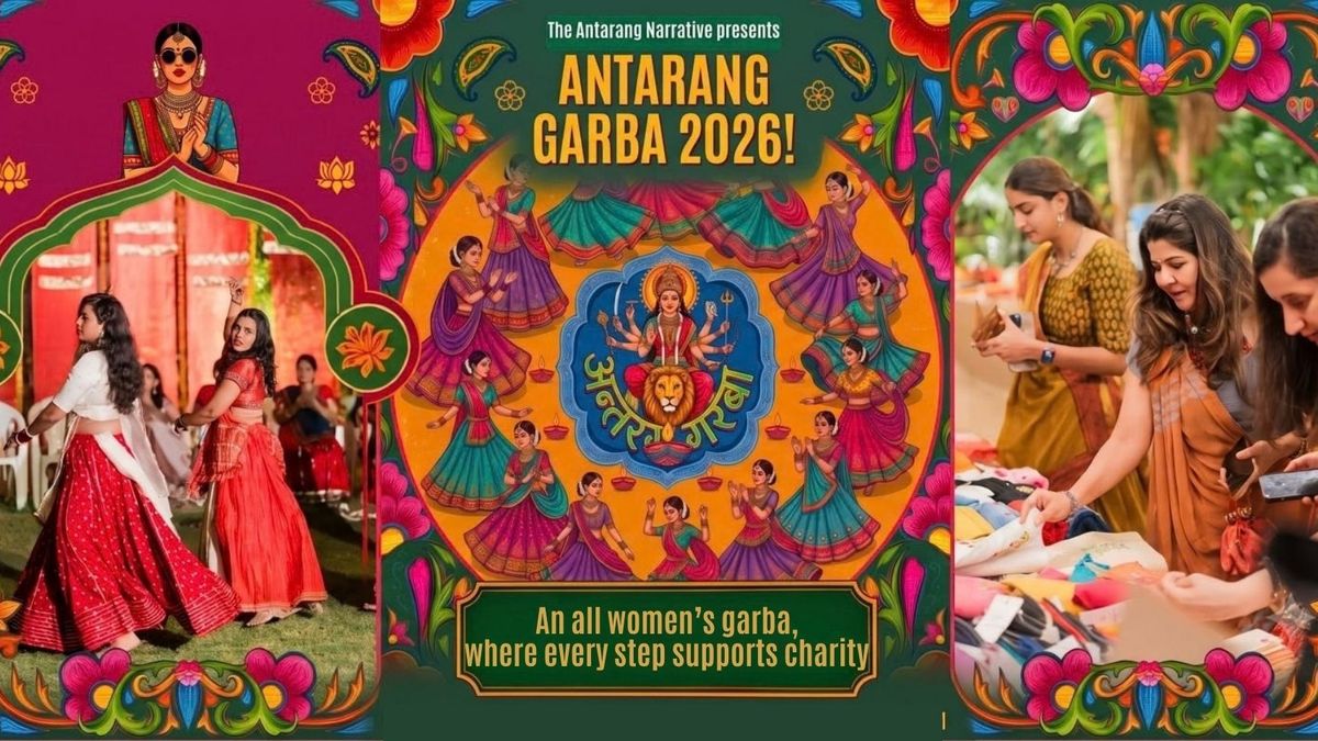 Antarang Garba 2026 Tickets, Calorx Olive International School, Kalol ...