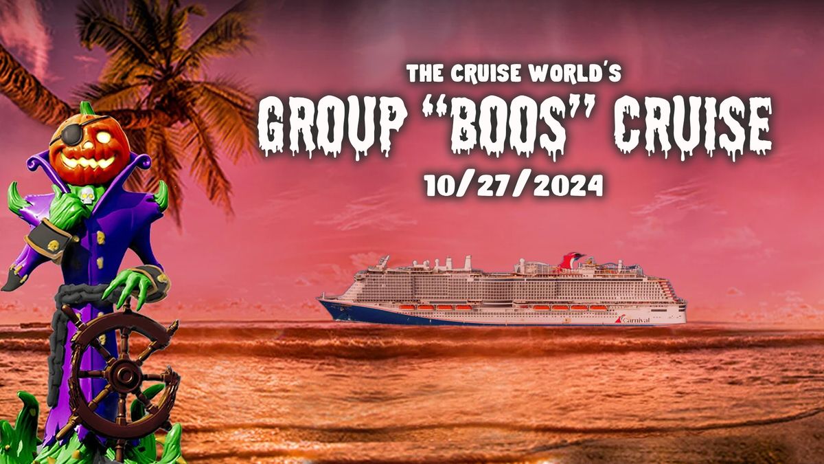 The 2024 Halloween Group "Boos" Cruise hosted by The Cruise World