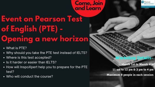 Learn About Pearson Test Of English Pte Academic Inspoxpert Consultants Bangladesh Mymensingh 3 March 21