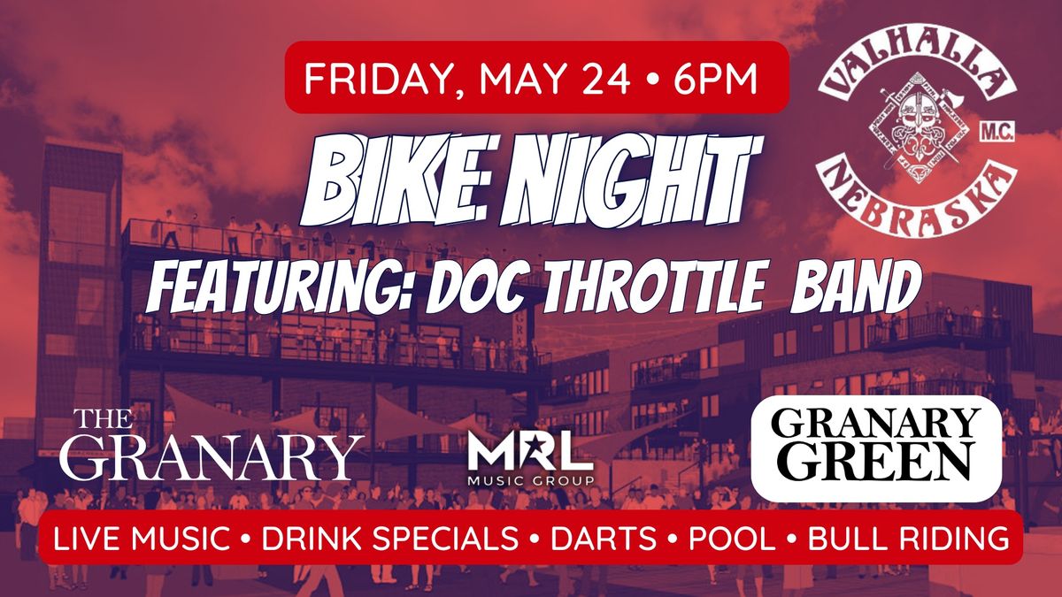 Bike Night w Doc Throttle Band @ Bushwackers 