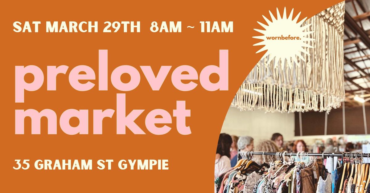 March Gympie Preloved Clothing + Rummage Market