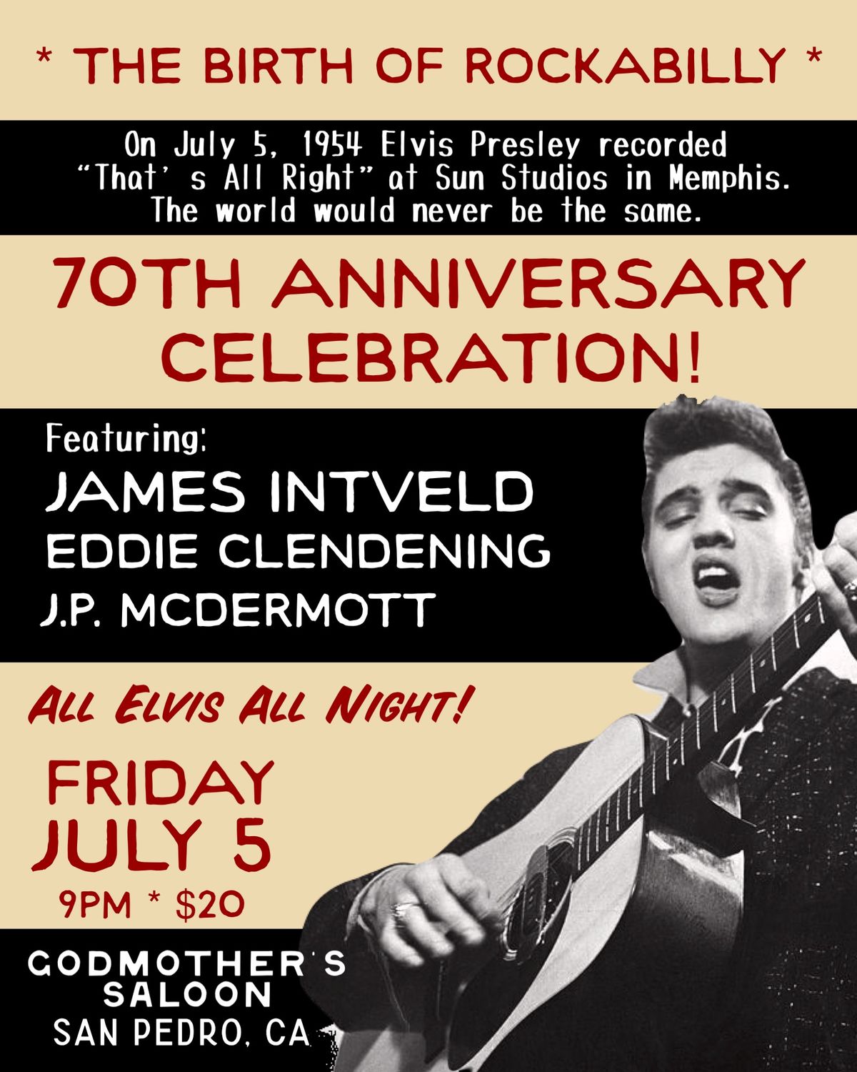 Elvis at Sun Records -70th Anniversary Celebration 