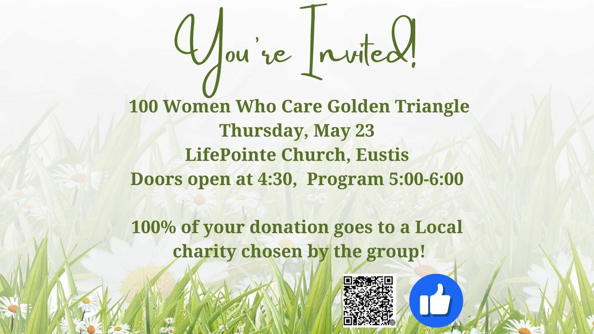 100 Women Who Care Golden Triangle Giving Circle