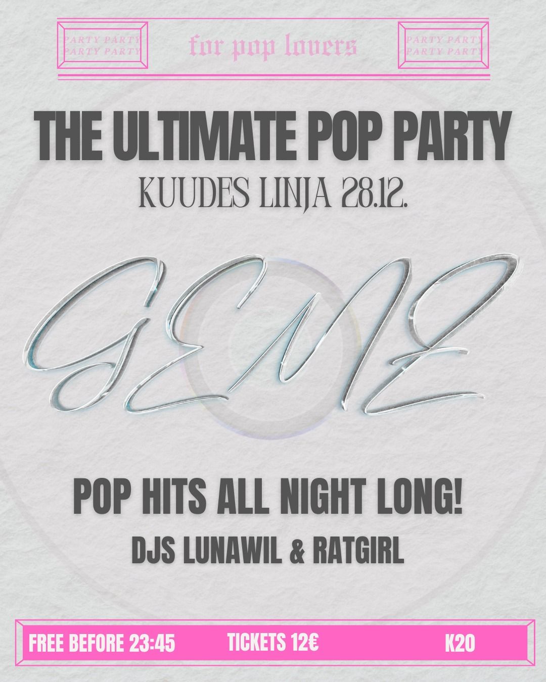 GEMZ - the ultimate pop party